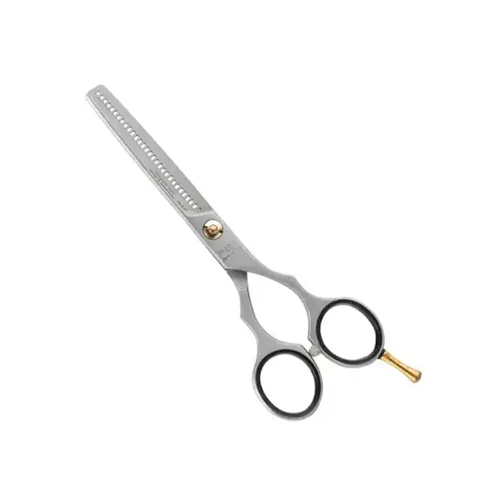 TIJERA ITALIANA HENBOR DENTADA MATT-FINISH GOLDEN LINE-78355 - Master
