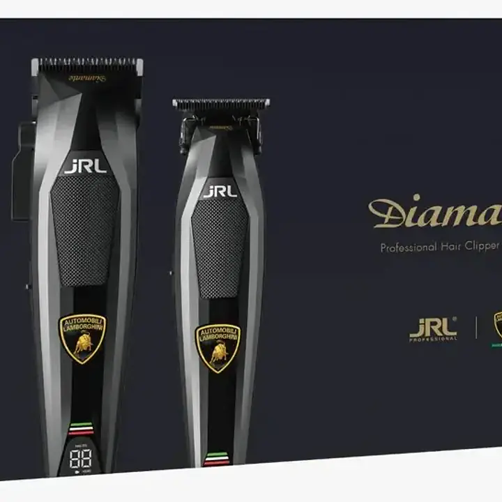 JRL X LAMBORGHINI DIAMANTE CLIPPER + TRIMMER SET BLACK - Master