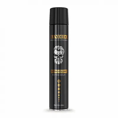 HAIR SPRAY EXTRA VOLUM EXTREMELY 400 ML BLACK primary image