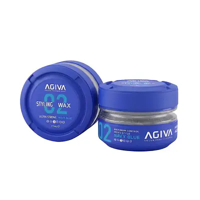 AGIVA STYLING HAIR WAX AQUA ULTRA STRONG - NAVY BLUE 175ML primary image