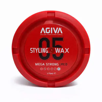 AGIVA STYLING HAIR WAX AQUA MEGA STRONG - RED 175ML primary image