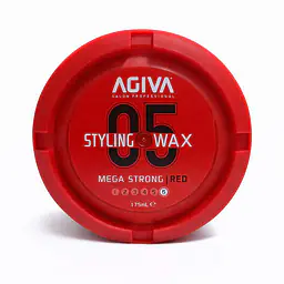 AGIVA STYLING HAIR WAX AQUA MEGA STRONG - RED 175ML - Master