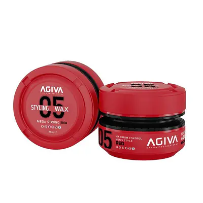 AGIVA STYLING HAIR WAX AQUA MEGA STRONG - RED 175ML secondary image