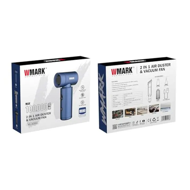 Wmark 2 in 1 AIR Duster and Vacuum Fan NG-AD004 - Master