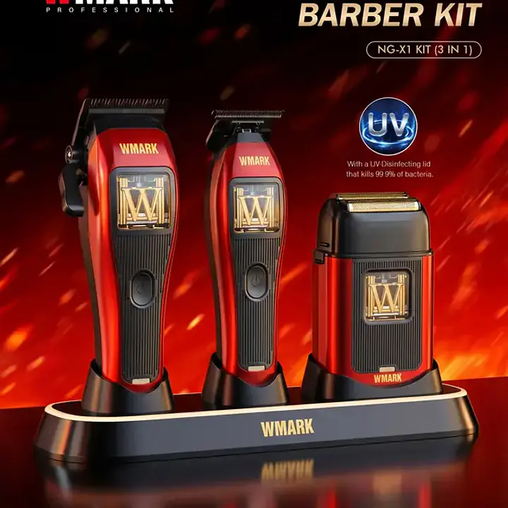 Wmark Vector Motor Barber kit NG-X1 KIT (3 IN 1) - Master