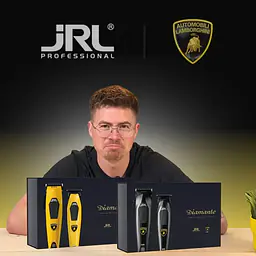 JRL X LAMBORGHINI DIAMANTE CLIPPER + TRIMMER SET GOLD - Master