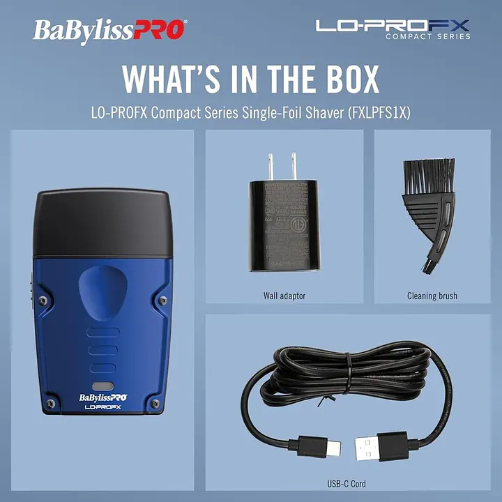 BP SHAVER LOPRO COMPACT DARK BLUE MODEL FXLPFS1 - Master