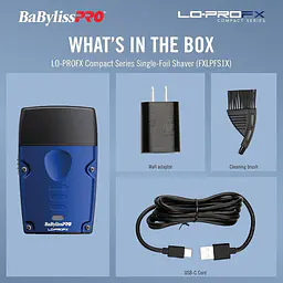 BP SHAVER LOPRO COMPACT DARK BLUE MODEL FXLPFS1 - Master