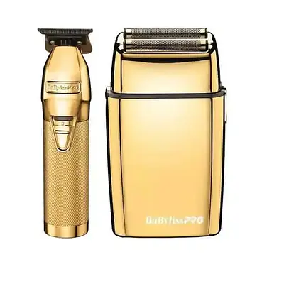 BabylissPro Barb Combo Trimmer mas Shaver Gold FXDUOFS2TG primary image