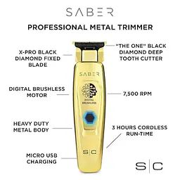 SABER TRIMMER GOLD - Master