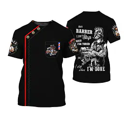Playera barber talla S - Master