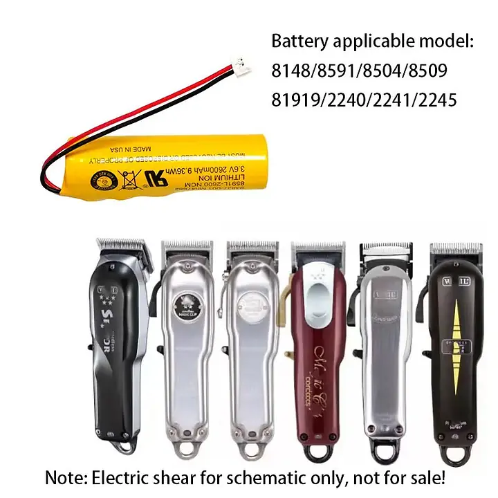 Batería Wahl 2600 mAh 3,6 V - Master
