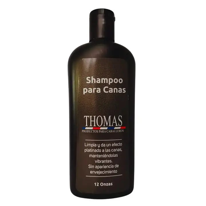 SHAMPOO MATIZADOR DE CANAS THOMAS 12 onzas - Master