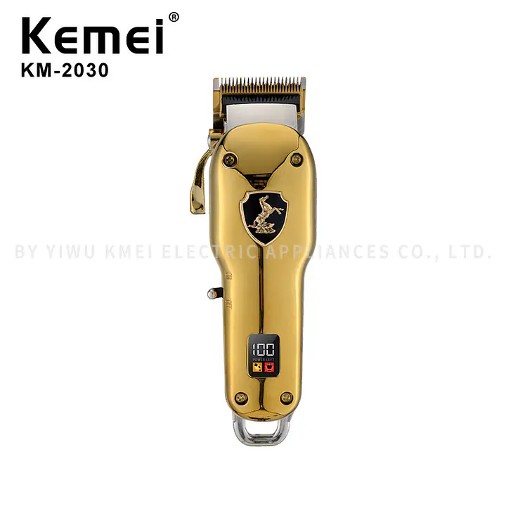 Kemei Professional Clipper Aluminum Alloy 2030 90 dias de garantia - Master