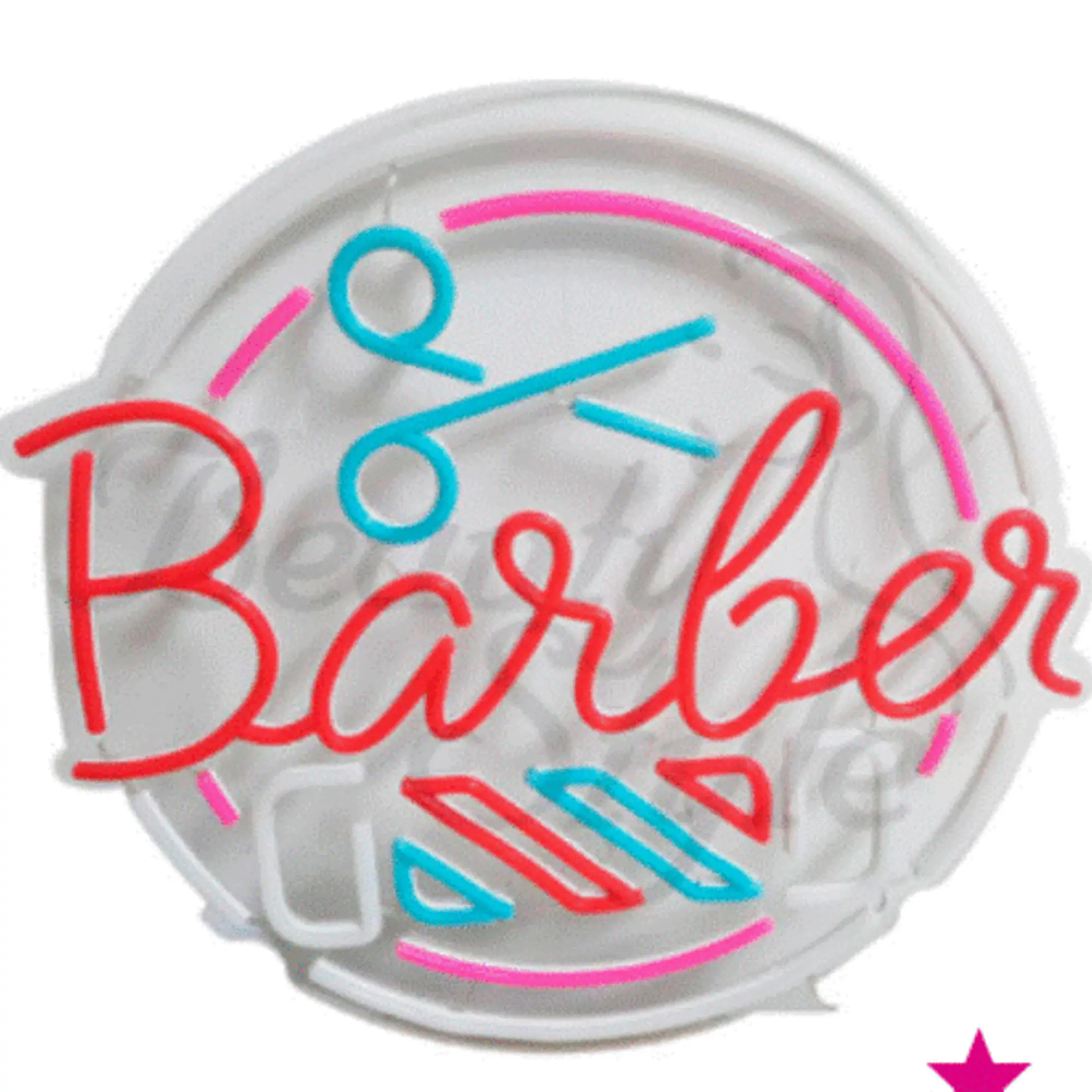 LETRERO LEDLUMIINOSO BARBER 39 cm diametro - Master