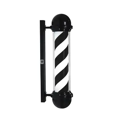 Barber Pole Blanco y negro 65CM primary image