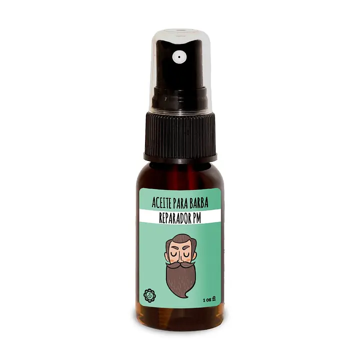 Aceite Reparador para barba o Menta1oz - Master