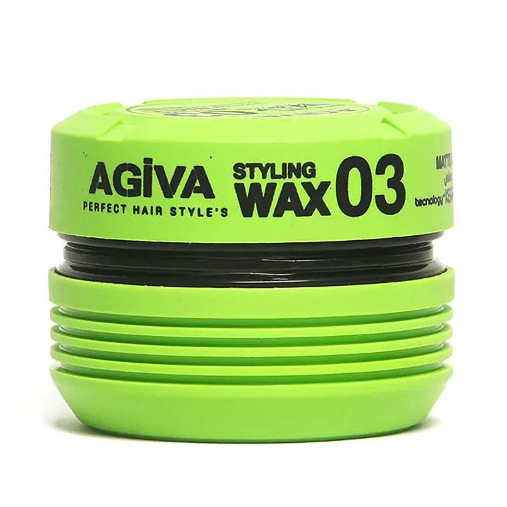 Agiva Hair Styling Wax 03 Matte Look Green - Master