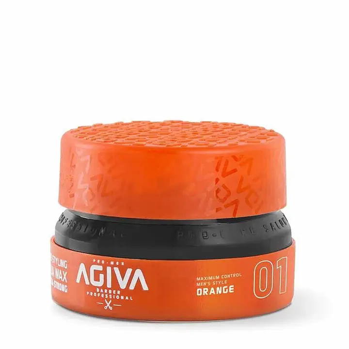 Agiva Hair Styling Wax 01 Wet Orange - Master