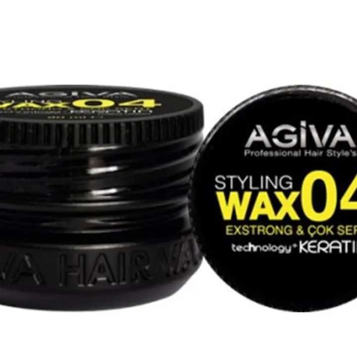 AGIVA HAIR STYLING WAX 04 EXTRA STRONG BLACK 90 ML - Master