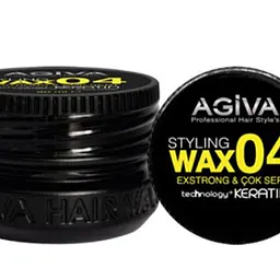 AGIVA HAIR STYLING WAX 04 EXTRA STRONG BLACK 90 ML - Master