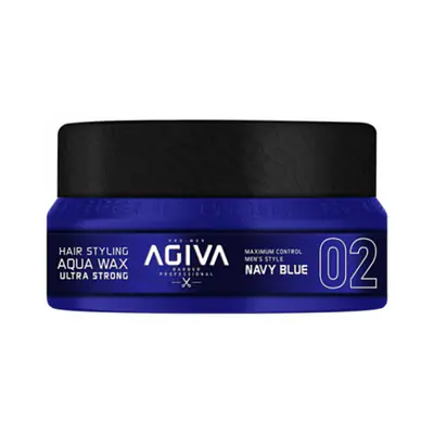 AGIVA STYLING HAIR WAX 02 AQUA ULTRA STRONG - NAVY BLUE 90 ML primary image