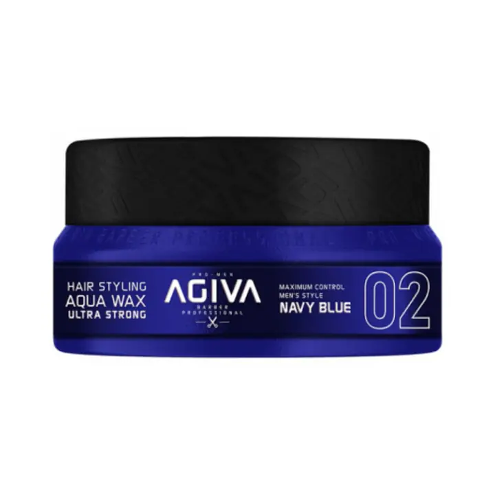 AGIVA STYLING HAIR WAX 02 AQUA ULTRA STRONG - NAVY BLUE 90 ML - Master