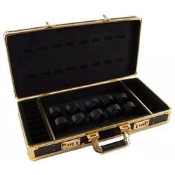 MALETIN PARA BARBERIA NEGRO / DORADO - 1175121 - Master