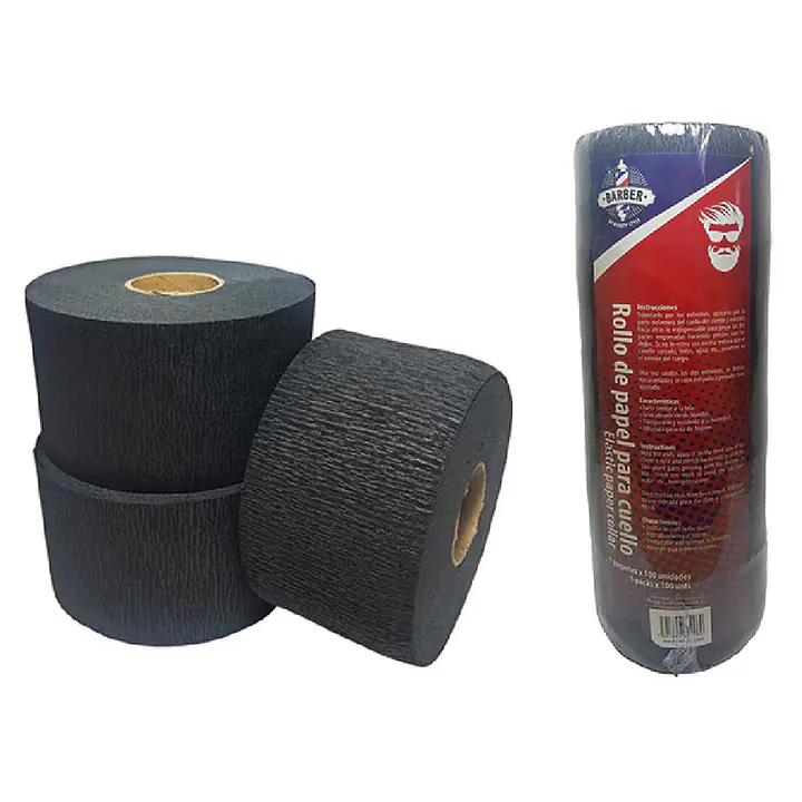 Papel cuellero negro tubo - 586296 - Master