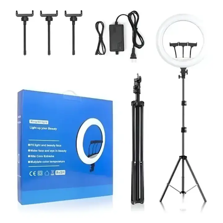 LED Ring Light 19 mas stand - Master
